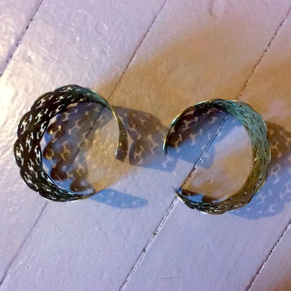 Two Hand made silver bracelets - Picture 2 of 3